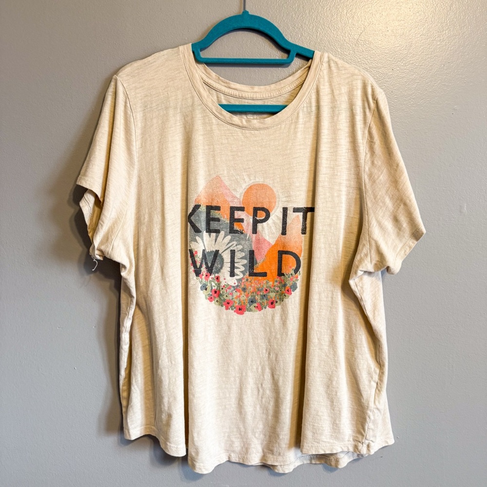 Old Navy Keep It Wild Graphic Tee XXL Nature Graphic T Shirt